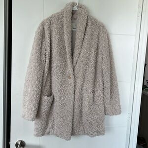 Wilfred Free Cream Sherpa Coat